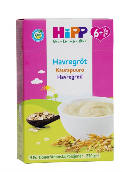 Testfakta testar barngröt Hipp.
