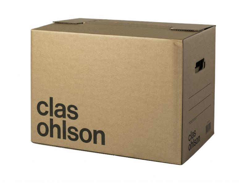 Testfakta Flyttkartong Clas Ohlson