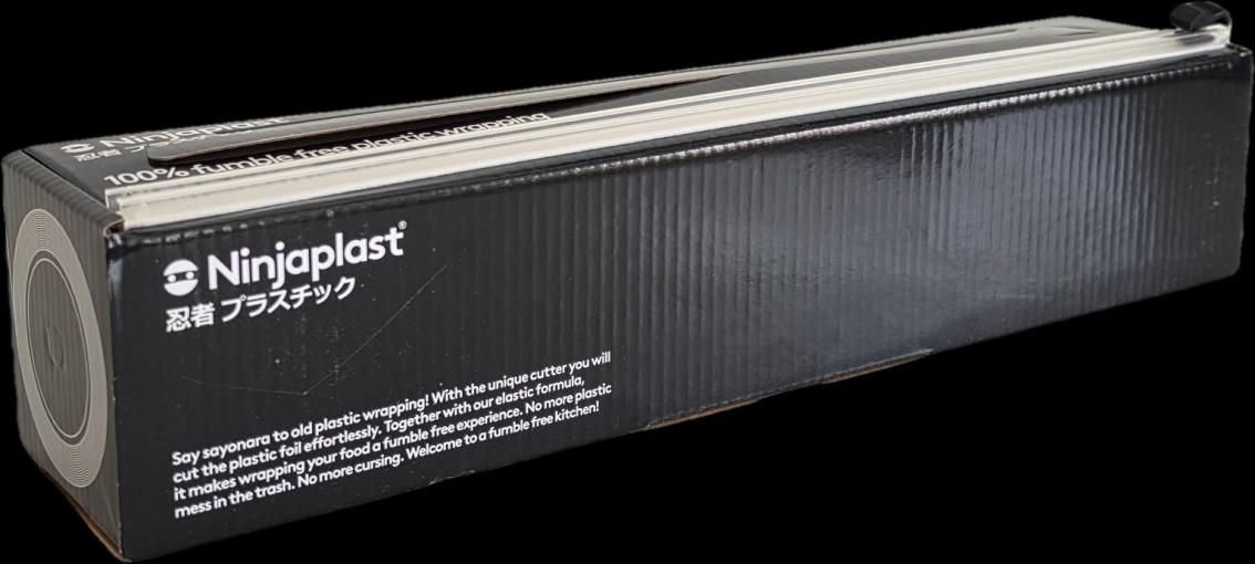 Ninjaplast Plastfolie med skärklinga 150m – Bäst i test plastfolie (2026)