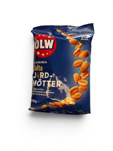 OLW Klassiska salta jordnötter – Bäst i test jordnötter (2026)